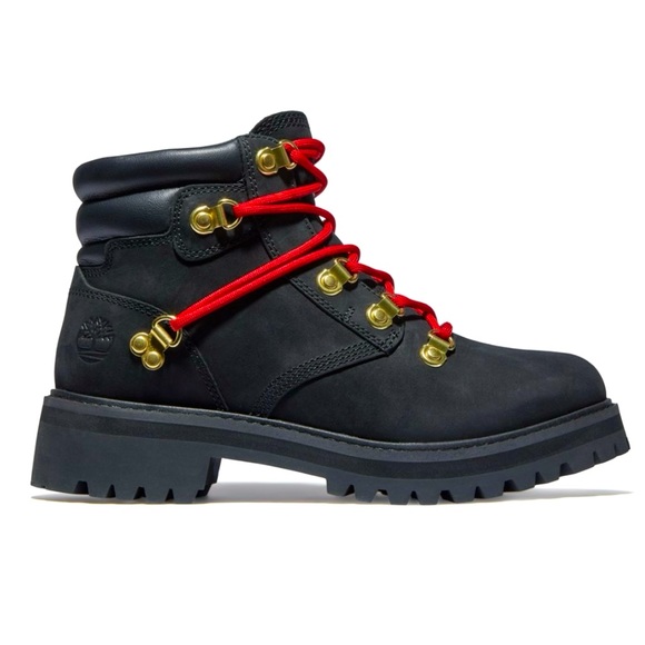 Timberland Shoes - Black LTD Heritage Vibram LuxWP
Leather Combat Boot - Women